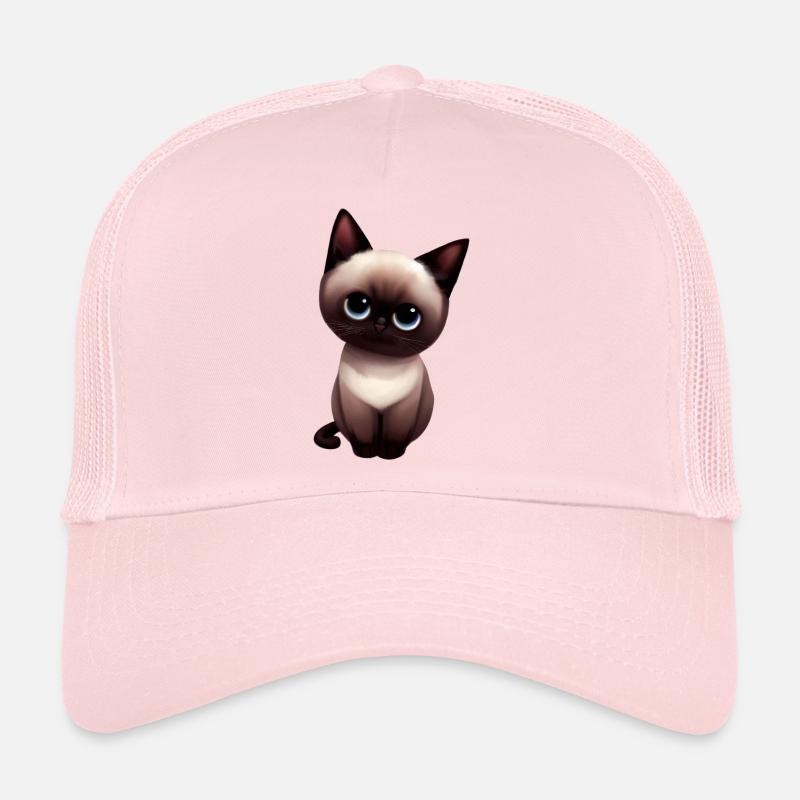 Chat birman Casquette trucker 