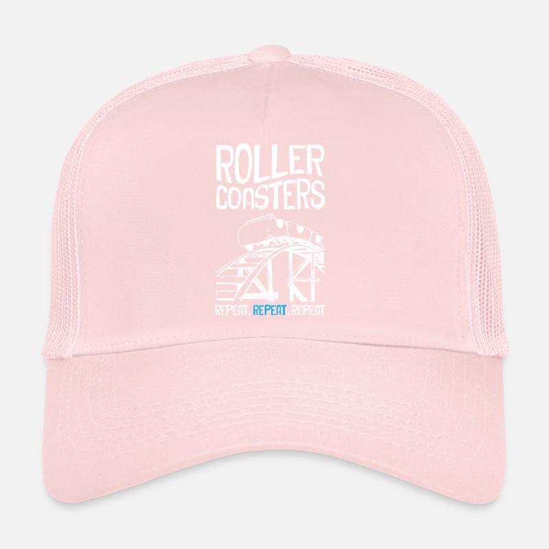 Roller Coaster Repeat Trucker Cap
