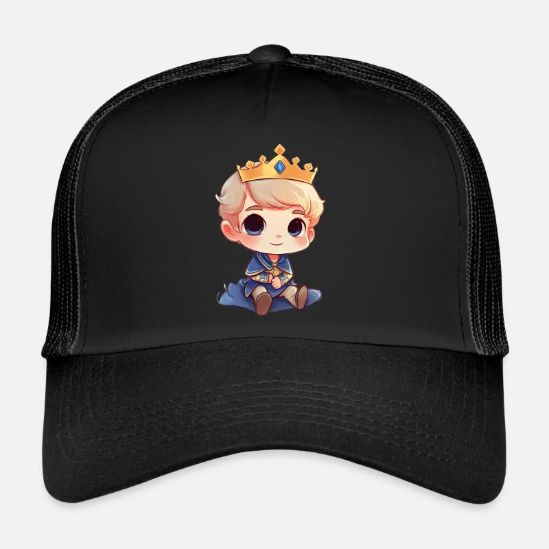 Königliche Eleganz Ein Prinz Trucker Cap
