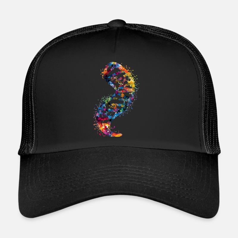 DNA molecule Trucker Cap
