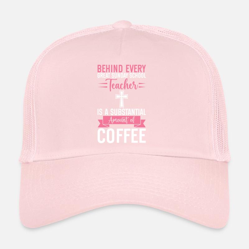 Fidèle serviteur chrétien enseignant de l’école du dimanche Casquette trucker 