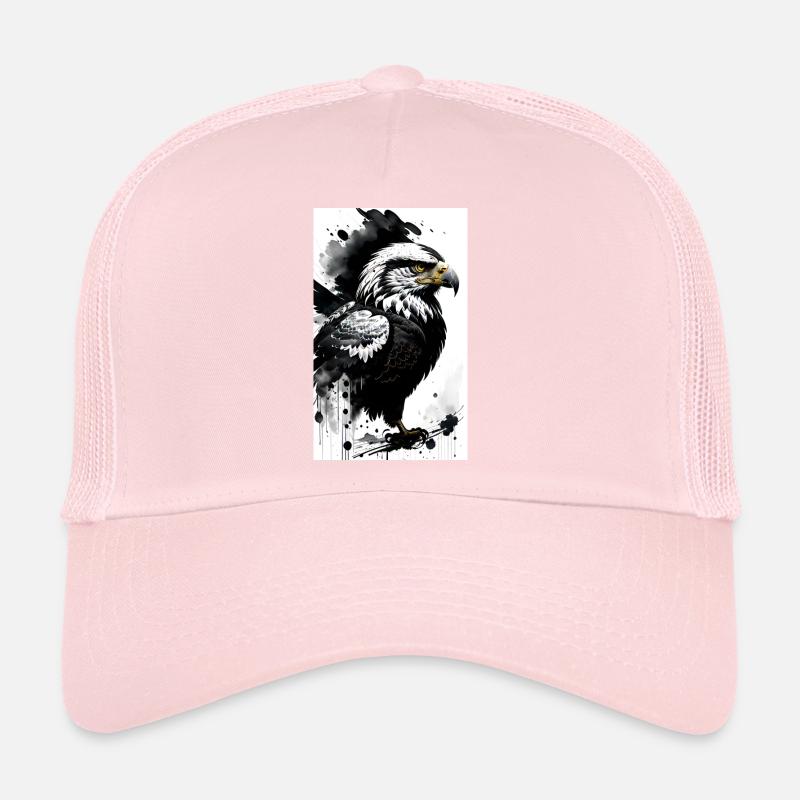 Eagle Pride: Elevate your style with majestic El Trucker Cap