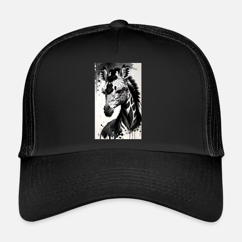 Giraffe chic: elevate your style with elegance Trucker Cap