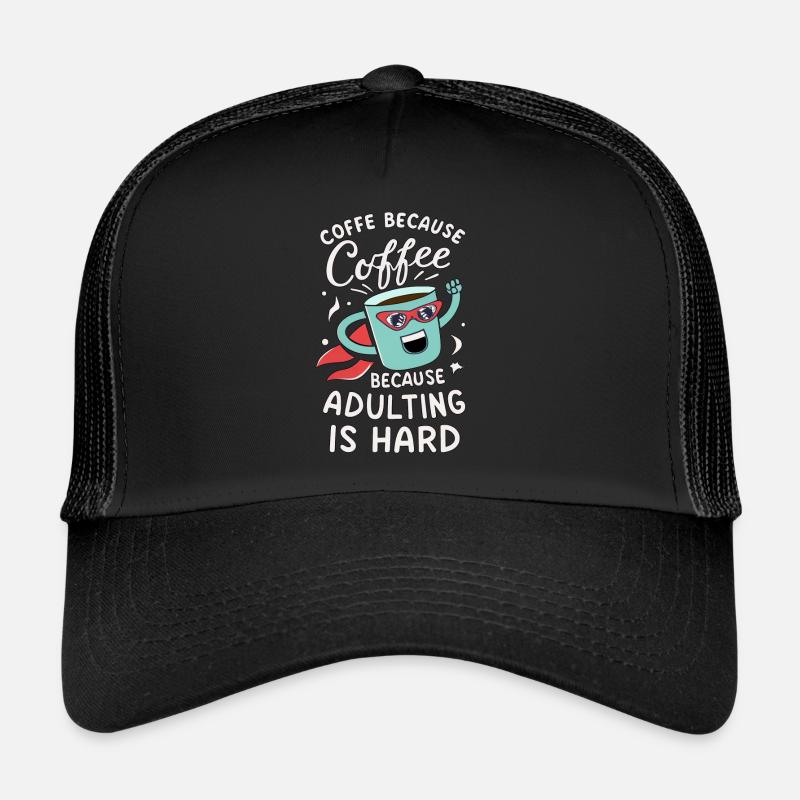 Conception de Coffee Hero Casquette trucker 