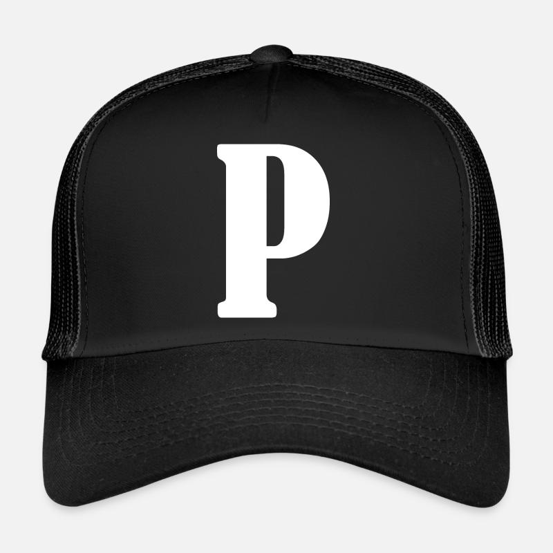 P Casquette trucker 