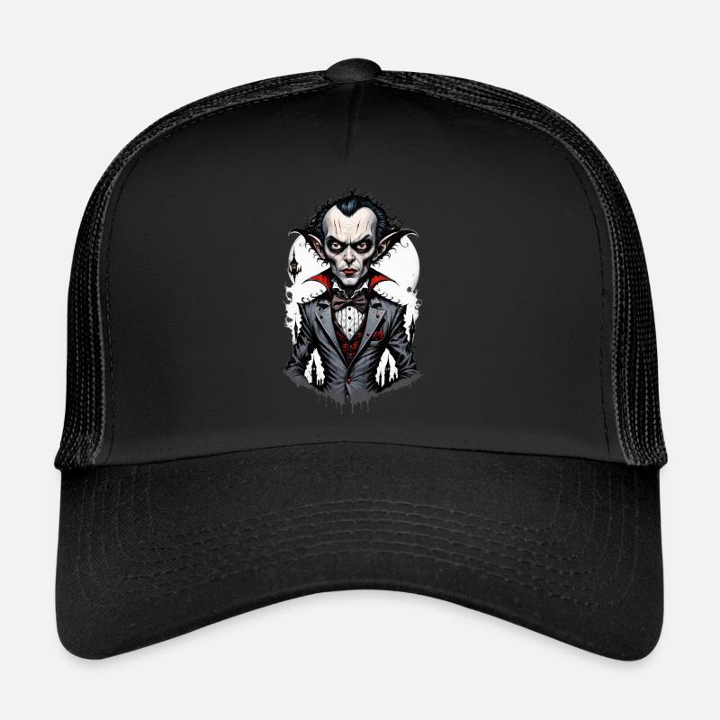 un vampire à grosse tête 5 Casquette trucker 