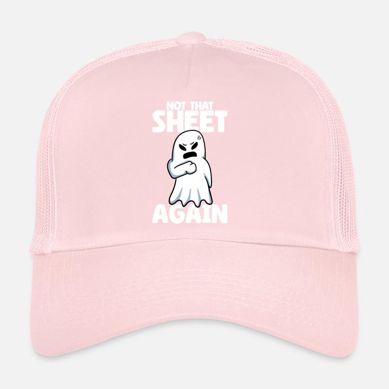 Femmes Pas ce drap à nouveau Ghost Retro Halloween Casquette trucker 