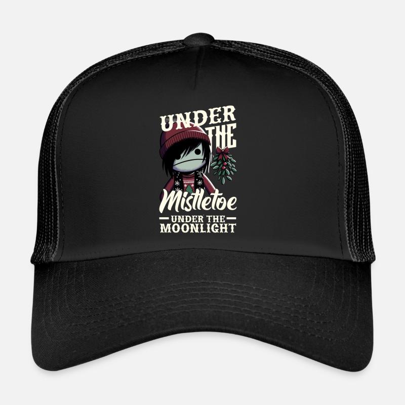 Sous le gui Sous le clair de lune Emocore Casquette trucker 