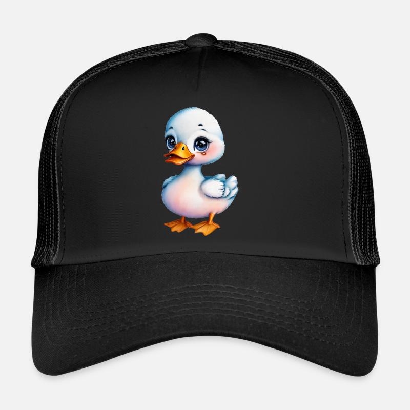 Duckling - Trucker Cap - black/black