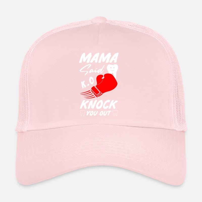 Maman boxeuse m’a dit de t’assommer Casquette trucker 