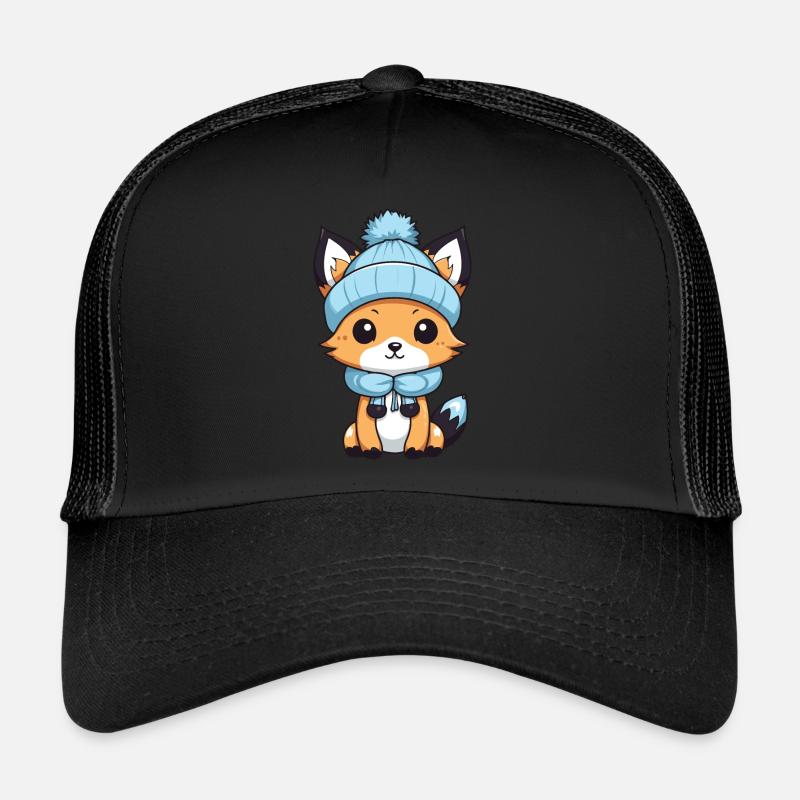 Fox Winter Comic Trucker Cap