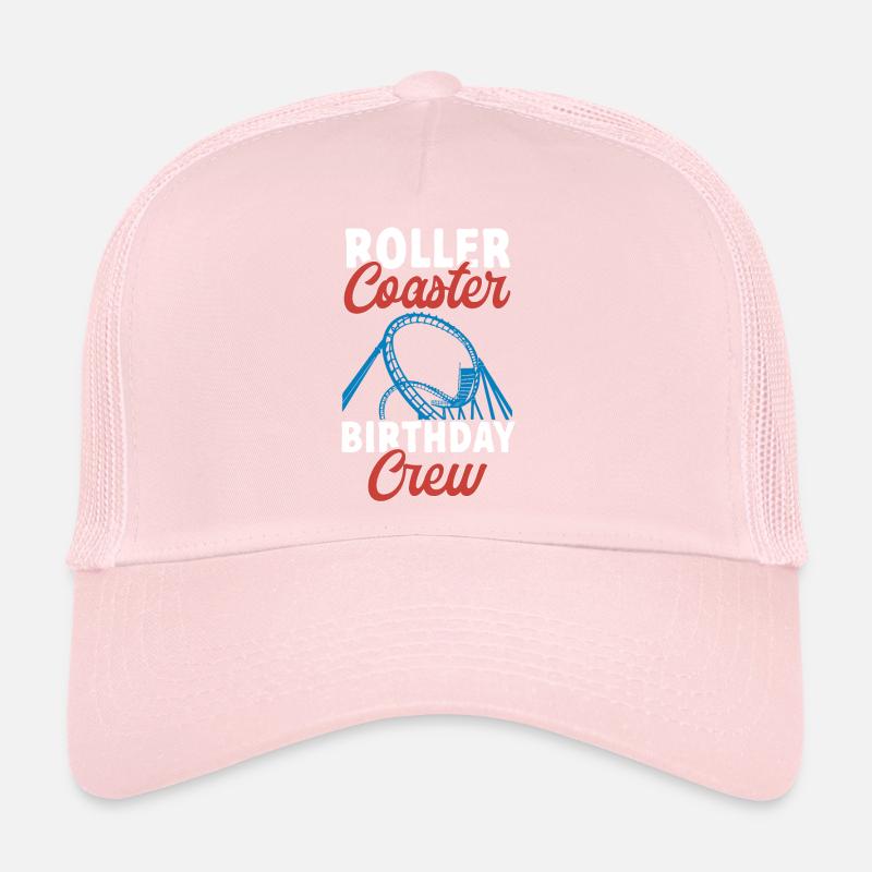 Achterbahn Rollercoaster Freizeitpark Trucker Cap