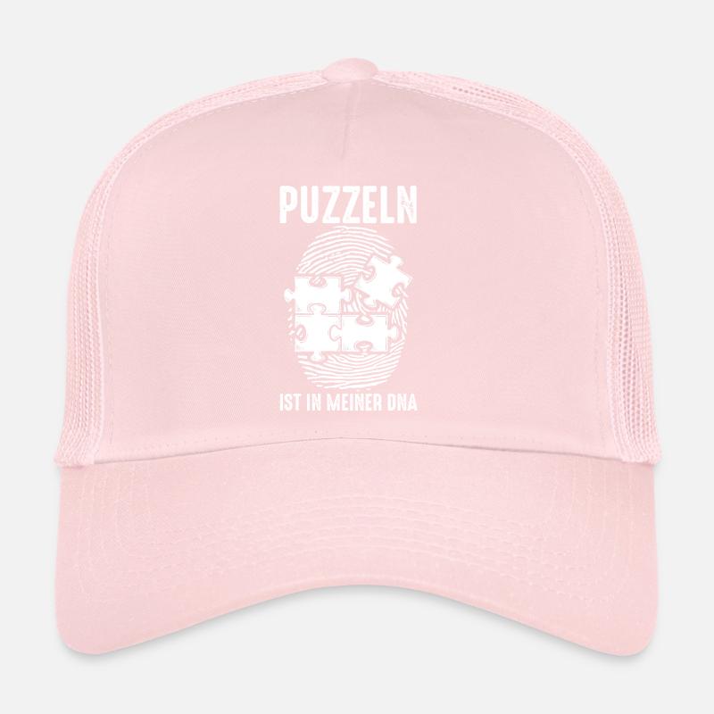 Puzzlefan Puzzler Puzzleteile Puzzle Trucker Cap