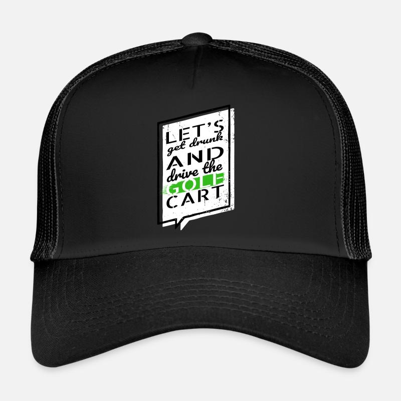 present idea golf ball humor girlsgolfgift Trucker Cap