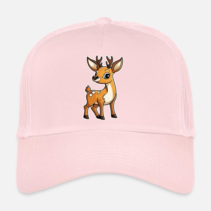 Illustration de cerf Casquette trucker 
