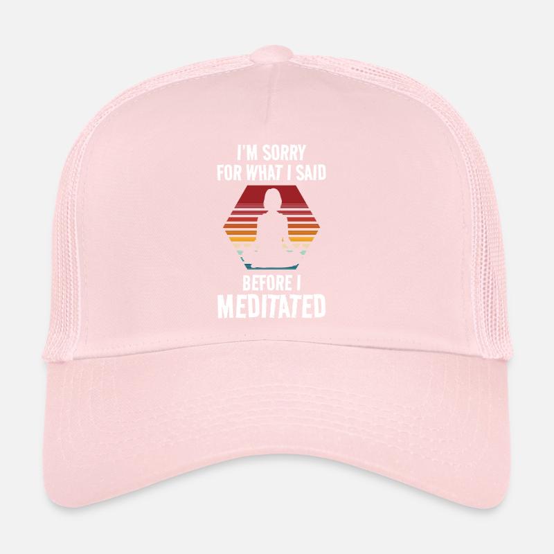 Méditation Guérison Namaste Conscience Casquette trucker 