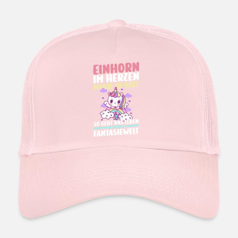 Magie Regenbogen Einhorn Trucker Cap