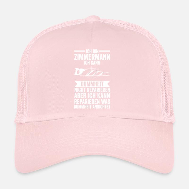 Zimmermann Beruf Zimmerei Geschenk Trucker Cap