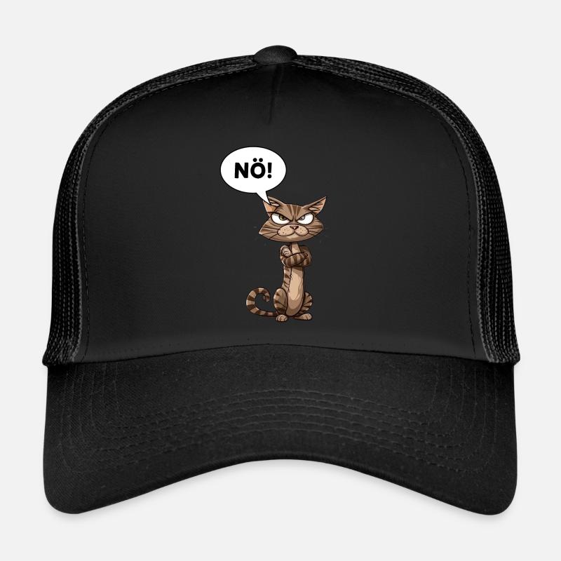 Funny Cat - Cat Design Trucker Cap