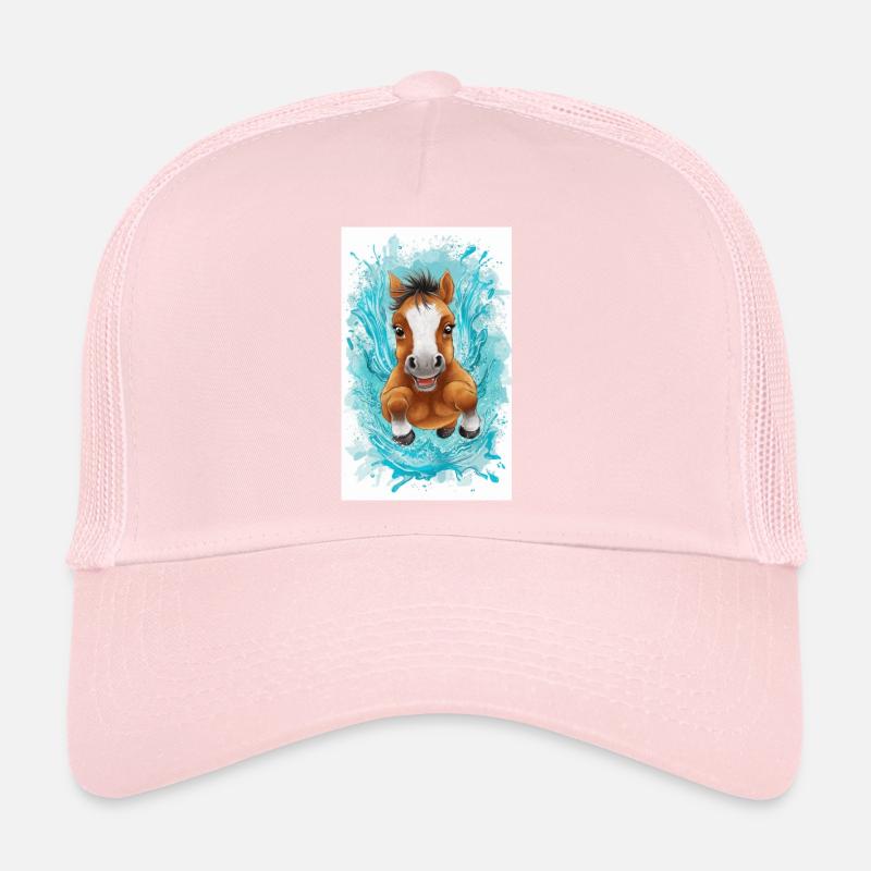 Petit cheval flottant Casquette trucker 