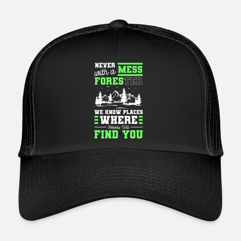 Forest Hunting Dog Hunting Forester Trucker Cap