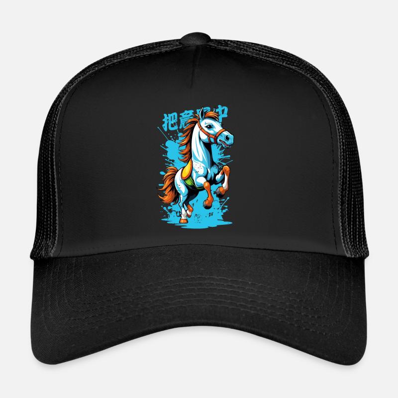 Wildpferd in Bunt Trucker Cap