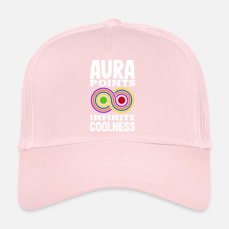 Aura Points Infini Cool Tendance Viral Casquette trucker 