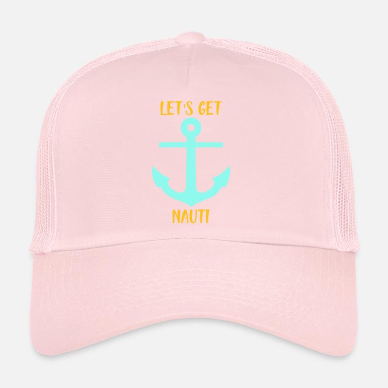 LET'S GET NAUTI - ALLONS EN BÂTEAU Casquette trucker 