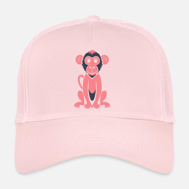 Singe babouin Casquette trucker 