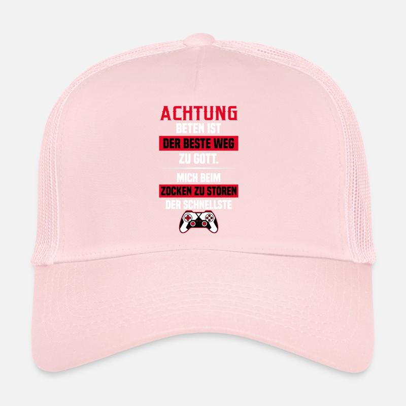 Controller Videospiel Zocken Gamer Computerspiel Trucker Cap