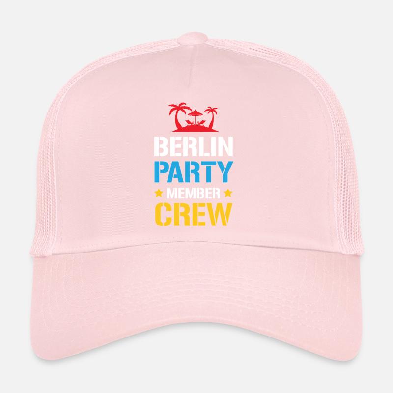 Équipe de fête berlinoise Casquette trucker 