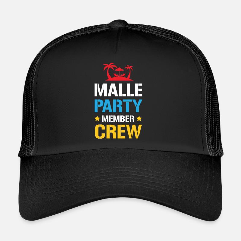 Malle Party Crew Casquette trucker 