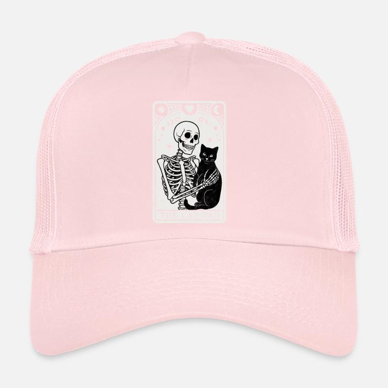 Papa chat de tarot Casquette trucker 