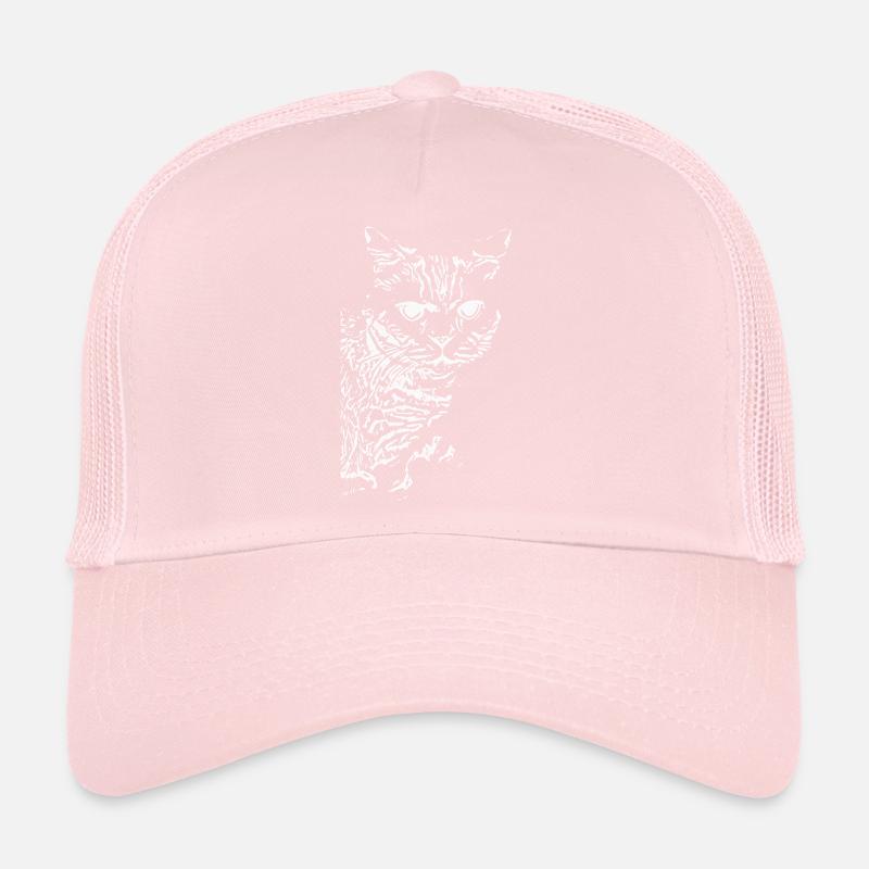 British Shorthair Chat Chat Noir Chats Casquette trucker 