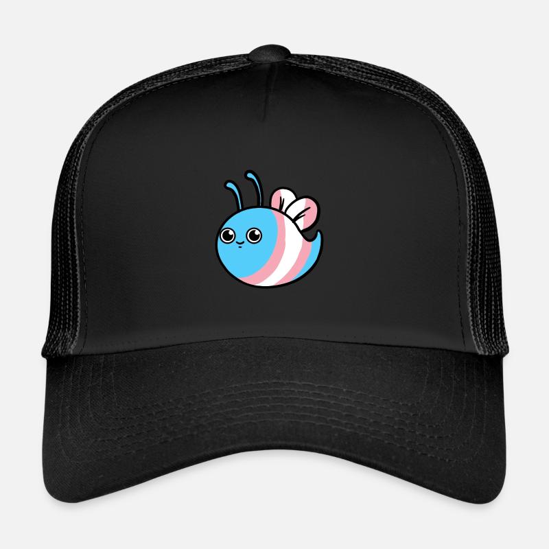 Trans Pride Abeille Transgender Pride Casquette trucker 
