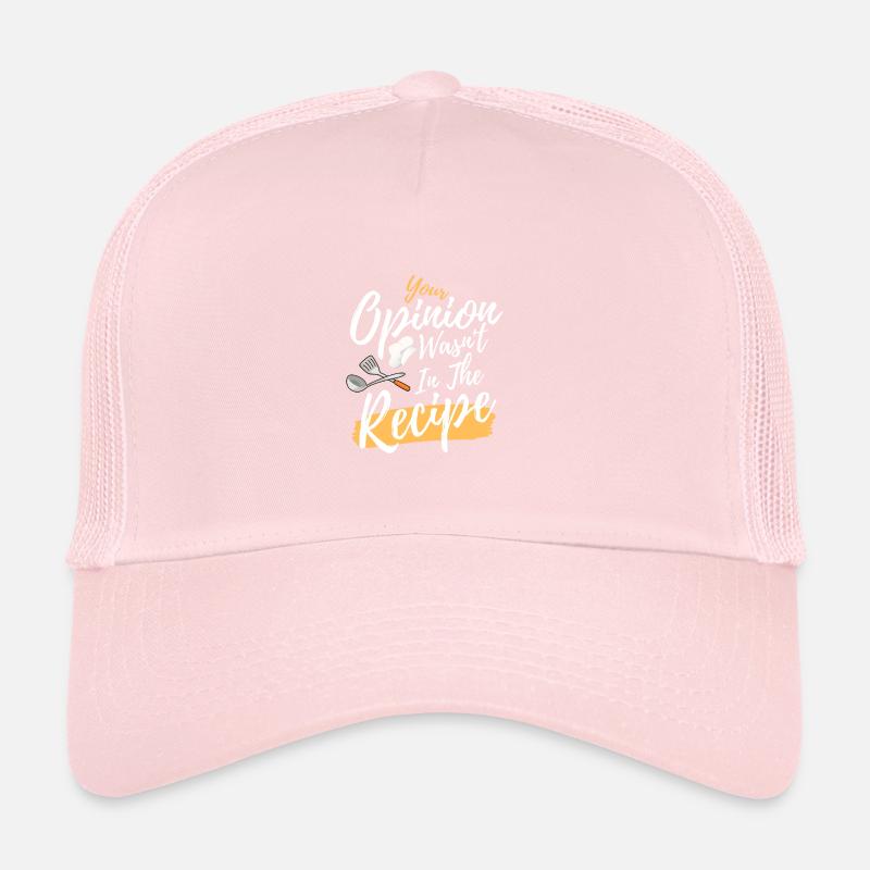 Votre opinion n’était pas dans la recette Casquette trucker 
