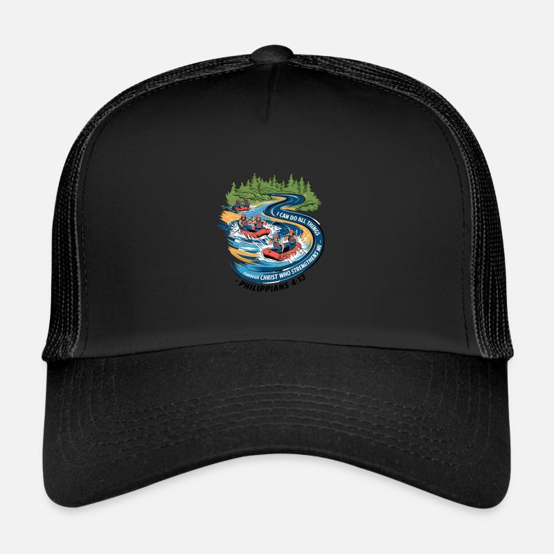Inspiration chrétienne Philippiens 4:13 Casquette trucker 