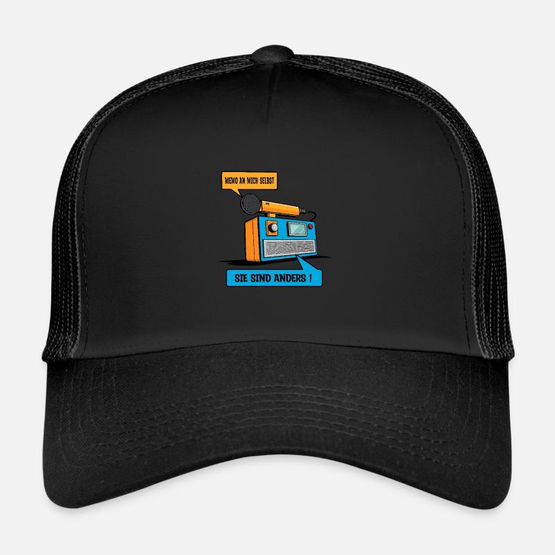 Ils sont différents ! Casquette trucker 