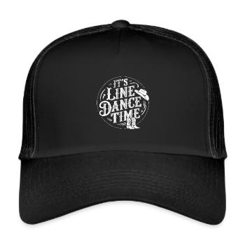 Line Dance Time Line Dancing Dancing - Trucker Cap - black/black - Front
