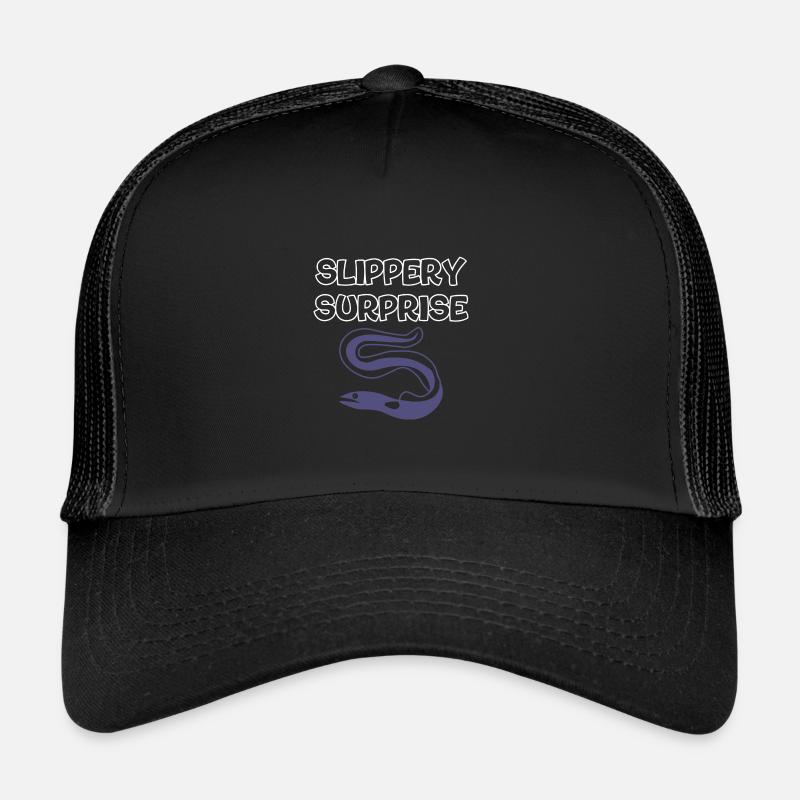 Slippery Eel Fishing Surprise Eel Trucker Cap