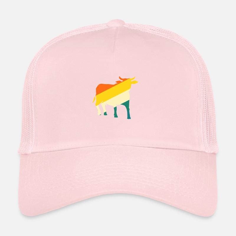 Bovins de buffle Bœufs Casquette trucker 