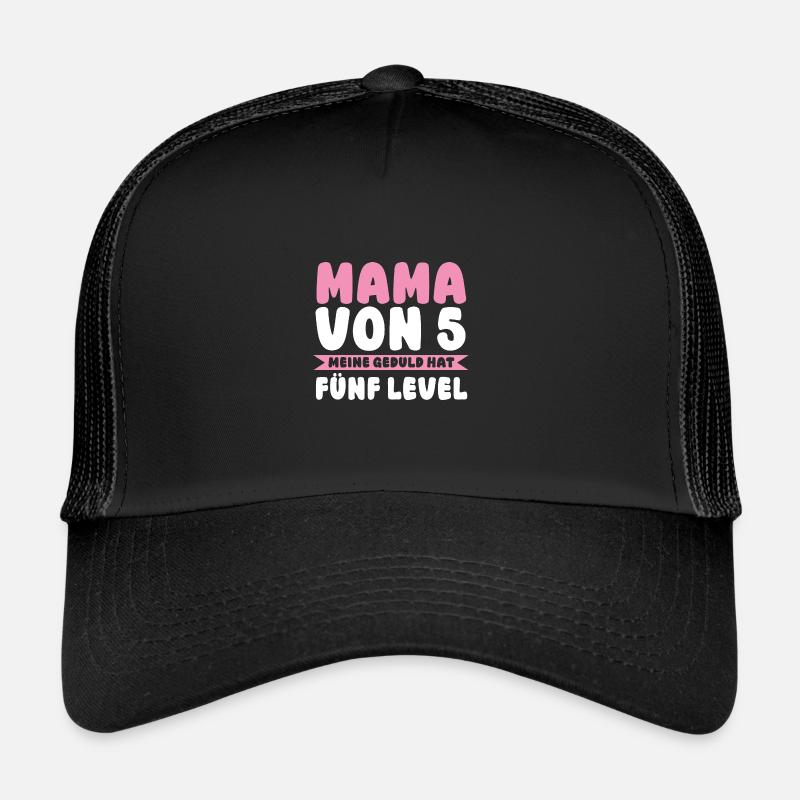 Mama Von 5 Kindern Trucker Cap