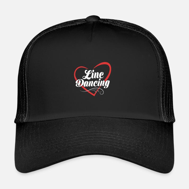 Line Dance - Trucker Cap - black/black