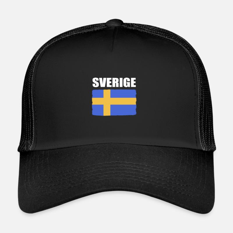 Schweden Schwedisch Trucker Cap