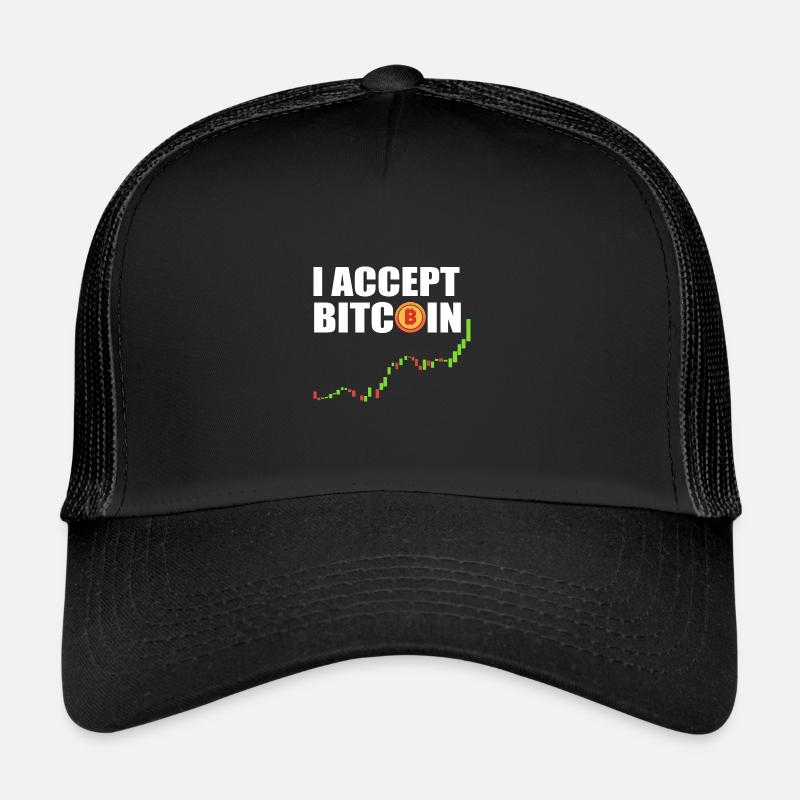 Le bitcoin Casquette trucker 