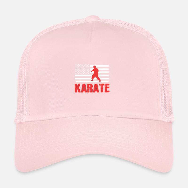 Karaté Autodéfense Arts Martiaux Casquette trucker 