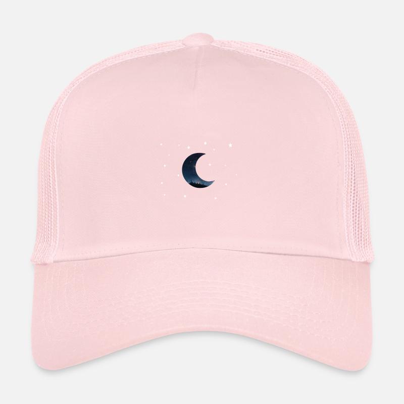 lune et étoiles Casquette trucker 