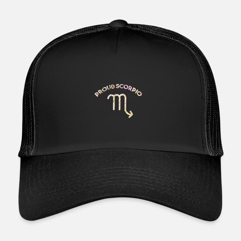 Signe du zodiaque Scorpion Casquette trucker 