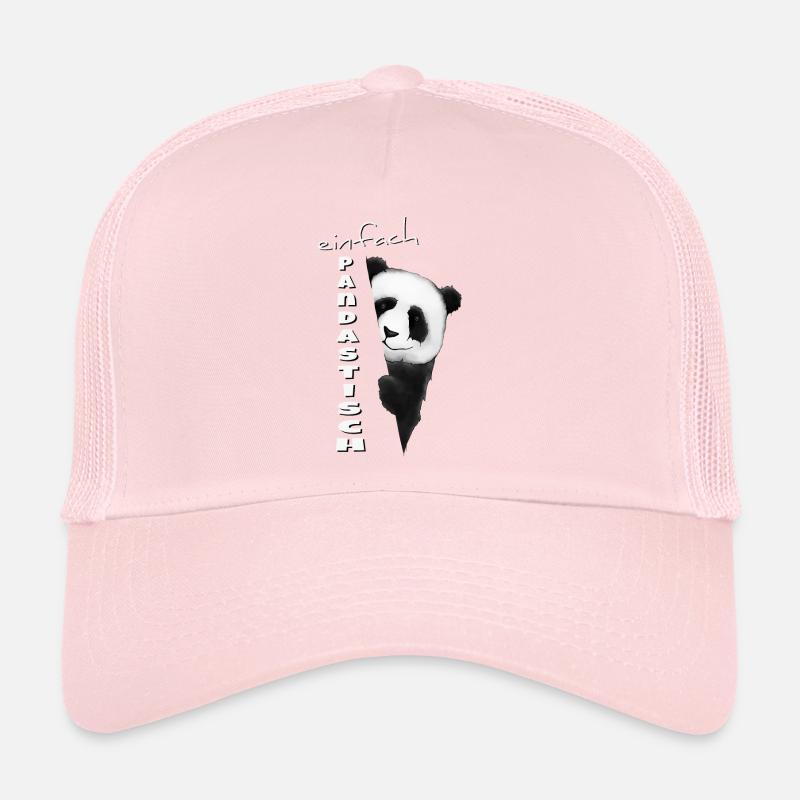 Panda Bär einfach pandastisch cool lustig Geschenk Trucker Cap