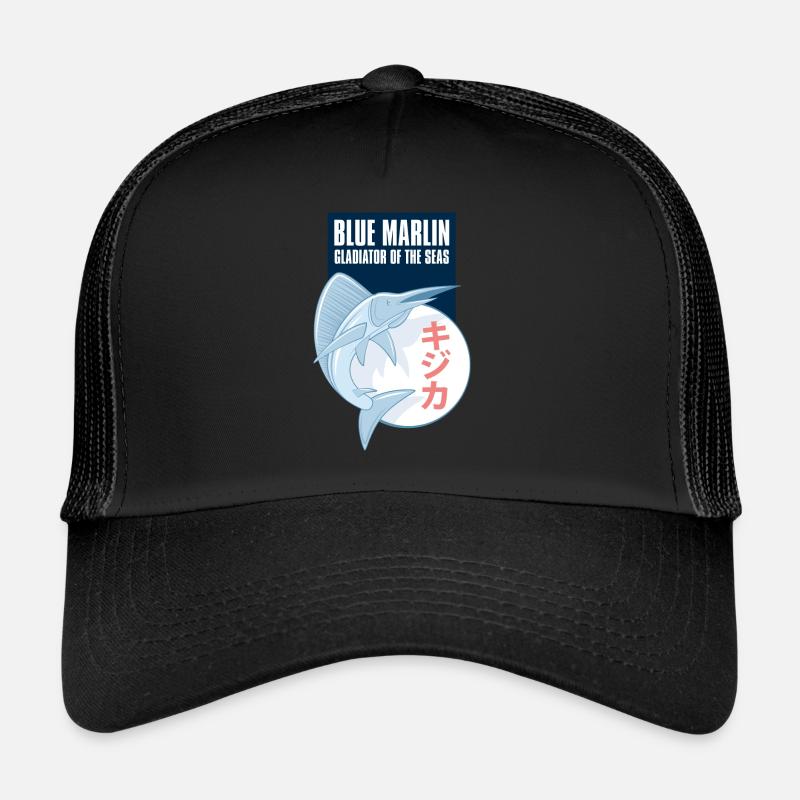 Blue Marlin Trucker Cap
